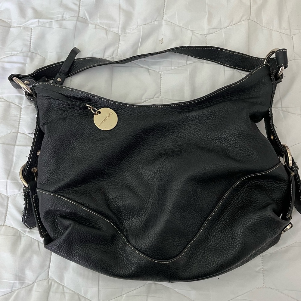Charles David black purse.